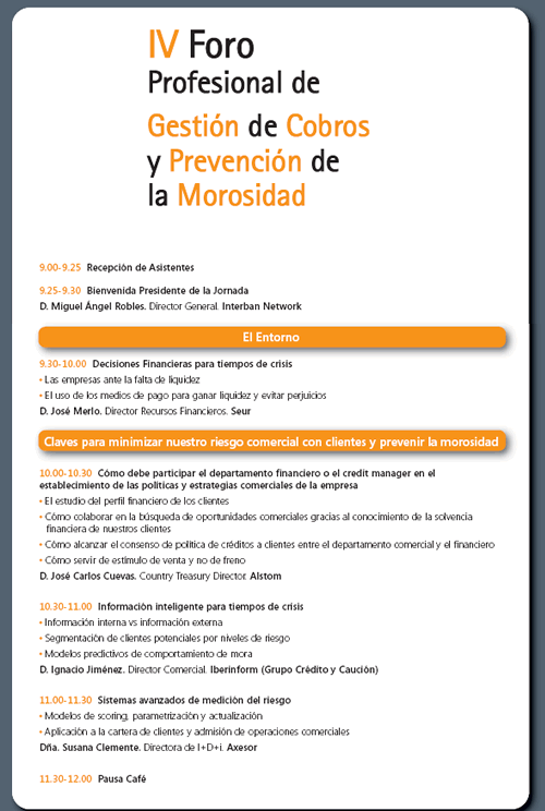 Foro morosidad Foro morosidad