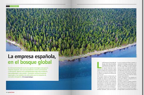 Empresa española en el bosque global Empresa española en el bosque global